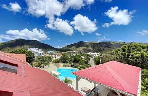 Cul de Sac House | beautiful suite s8 pool sea view pinel Island