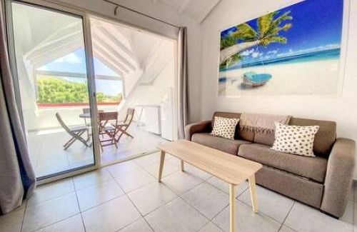 Cul de Sac House | beautiful suite s8 pool sea view pinel Island