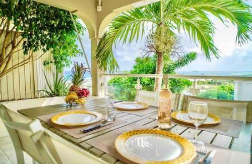 Oyster Pond House | V4 Magical view of the ocean and Saint Barth