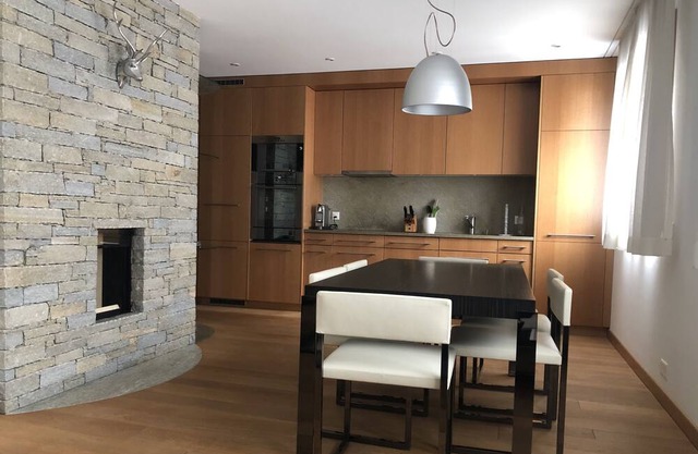 Beautiful luxury apartment in the center of St. Moritz with private parking