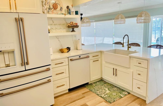 Beautiful updated home on salt water canal on Terra Ceia Bay.
