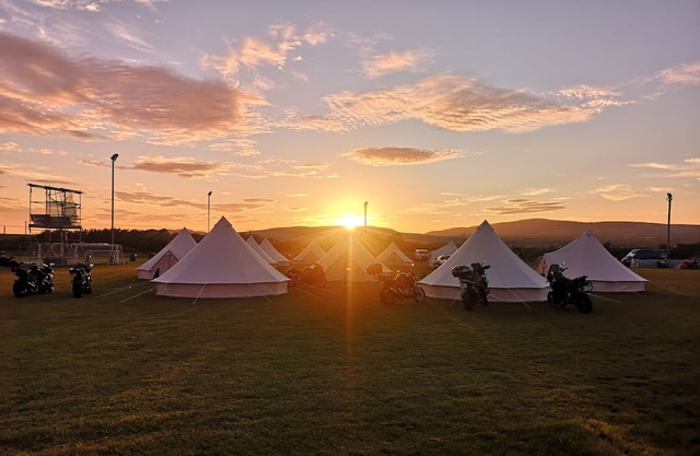 Nine Yards Bell Tents @ the TT