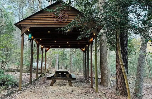 Cute Cabin in the woods ideal for couples