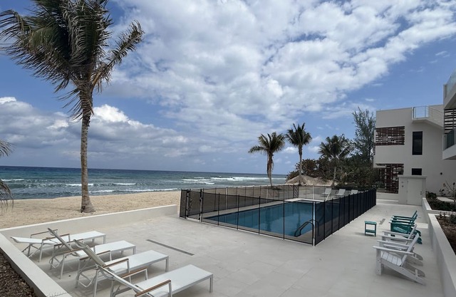 2 bedroom beachfront condo