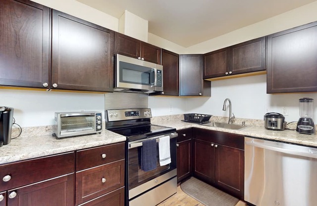 Historic apartment full of natural light, new renovations, full kitchen, & W/D