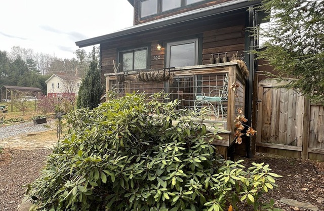 Tiny Home in Mars Hill with outdoor sauna , 15 min from downtown Asheville