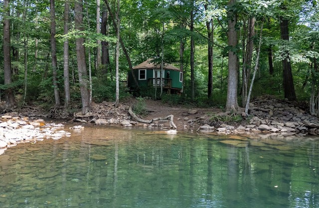 Waterfront Yurt at Rawley Retreats
