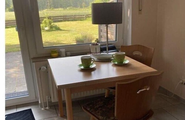 Holiday apartment in Nahrendorf with barbecue