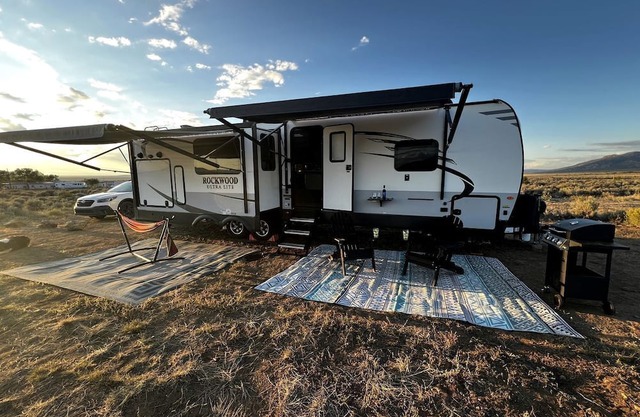 Spacious Camper on a Llama Rescue Ranch with Stunning Views near Questa, New Mexico