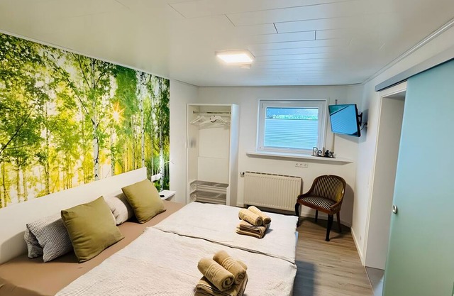 Apartment 'Haus Birkenösch' with Private Terrace, Shared Garden, and Wi-Fi