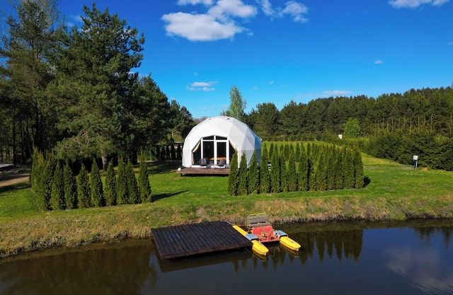 Romantic domes near the Vilnius City