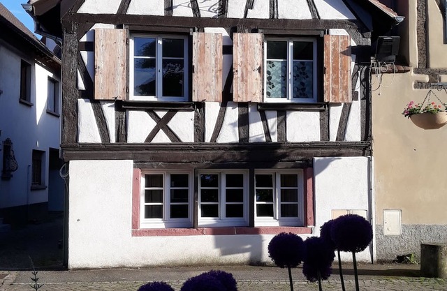 Gîte les hirondelles - typical Alsatian house