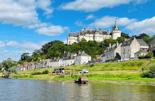 Apartment with splendid view of the Loire and Château de Chaumont sur Loire