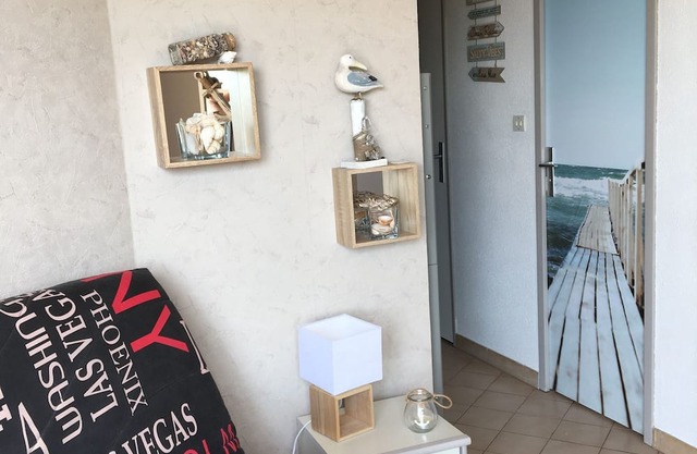 Studio port Valras-Plage 400 m from the beach