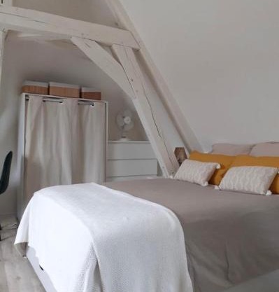 Appartement cosy et calme, vue sur le château