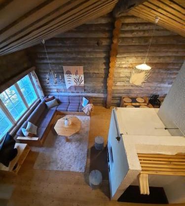 Pyry - kelohirsimökki Rukalla, log cabin at Ruka