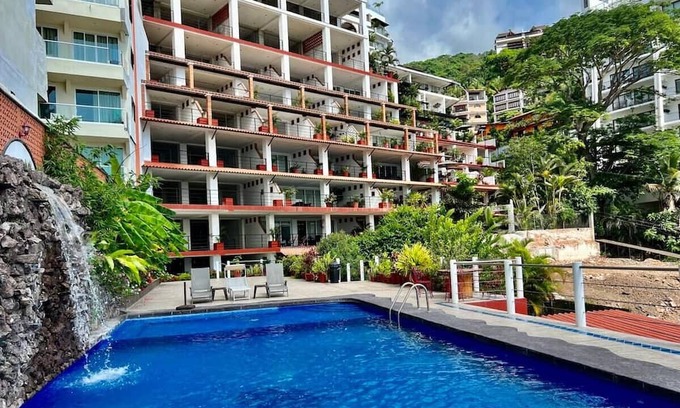 Amapas Condo | Best Location Studio Near Los Muertos Beach Clubs!