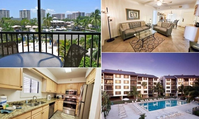 South Island Condo | Across from Beach - Elevator - Communal Pool & Spa - Santa Maria Harbour Resort