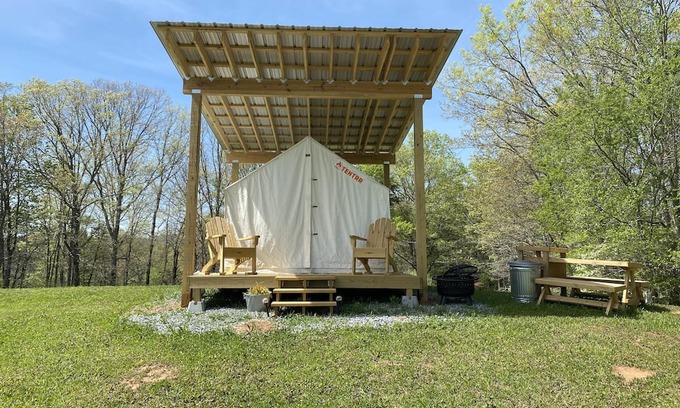 Marble RV Rental | Tentrr Signature Site - Slow Creek Hilltop #1