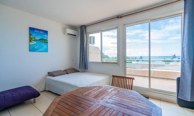 Faaa Apartment | Diva Nui Cosy Studio wOcean View next to Hilton Faaa