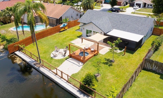 Delray Beach House | Blissful Retreat: Yard, Plunge Pool, Canal Access