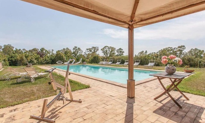 Montalto di Castro Apartment | Apartment "Casale Cacciata Grande Asia" with Shared Pool & Wi-Fi