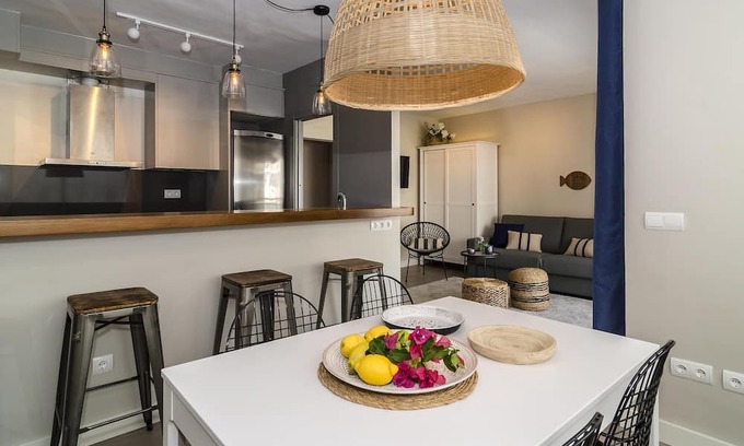 Sitges Town Center Apartment | Sitges Spaces Deluxe Centre Apartment- 1Bedroom/1Bath/Terrace- Sleeps up to 4