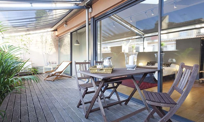 Sant Gervasi – la Bonanova Apartment | Spectacular Penthouse in Bonanova with Private Terrace for 6, FREE WIFI