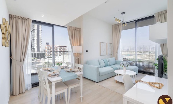 Madinat Zayed Apartment | Vogue Binghatti corner 2nd Floor JVC