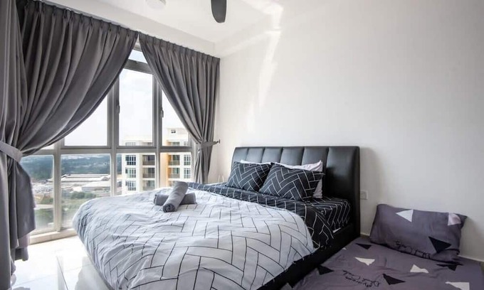 Johor Bahru Apartment | Comfy 3BR Apt @ KSL Daya Near Ikea Tebrau, Parking