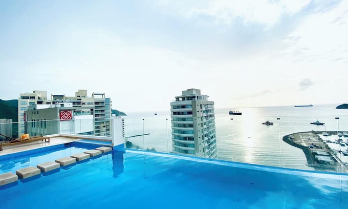 Historic Center Apartment | Blue loft ocean view