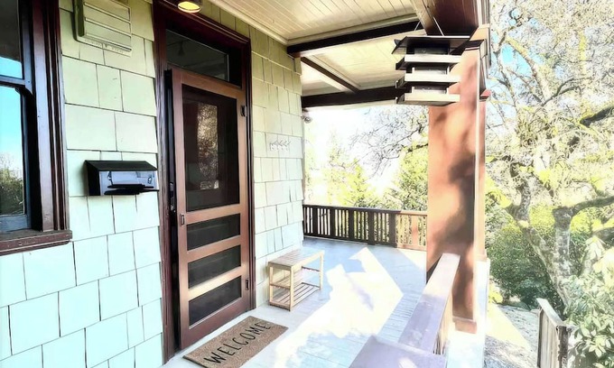 Willamette Heights Apartment | Navigate Stays Forest Park Home with Private Patio
