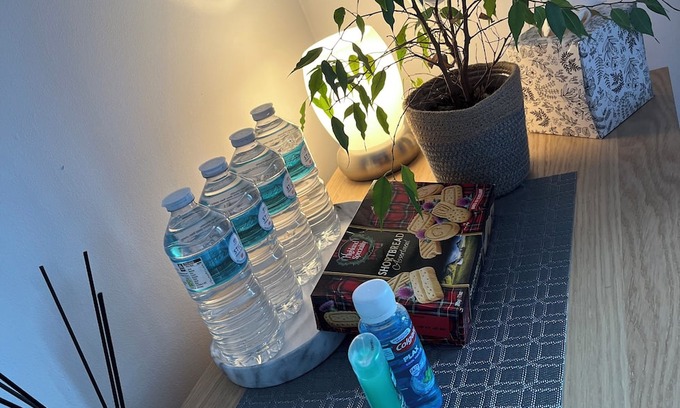 Perth Apartment | Bright and spacious bedroom. Forget your worries in this spacious, serene space.