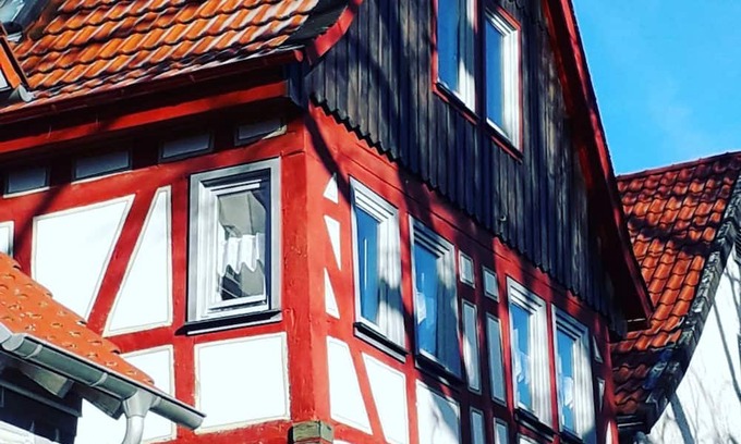 Alsfeld Apartment | Apartment 'Altstadtblick' with Shared Garden, Balcony and Wi-Fi
