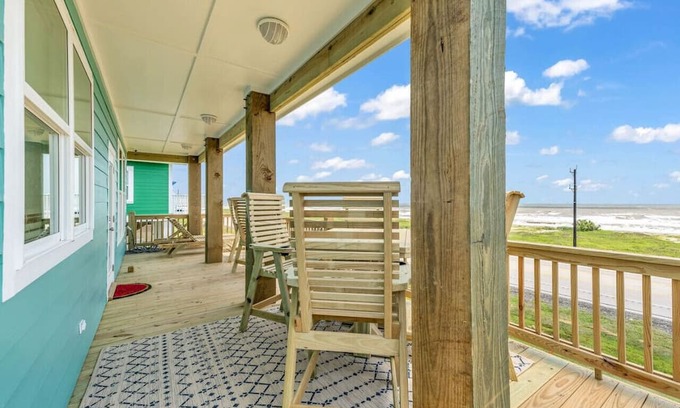 Port Bolivar House | Seaside Nest - Unobstructed Beach and Bay Views