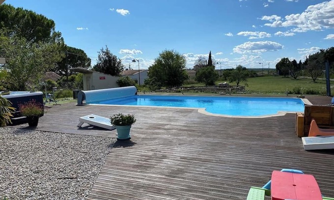 Saint-Cannat House | Villa Avec Piscine Chauffée et Jacuzzi