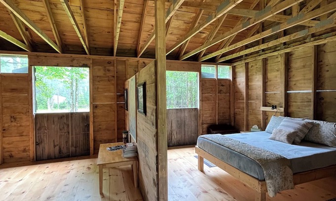 Seawall House | Stunning refurbished horse barn in the quiet neighborhood of Seawall, Maine.
