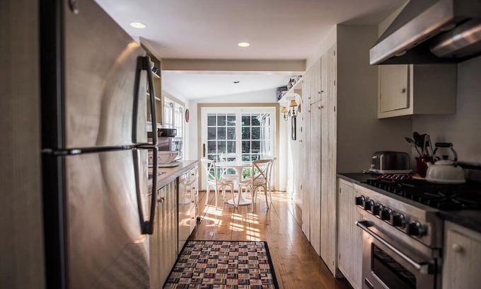 Londonderry House | Classic Vermont Updated Farmhouse Style Vacation Home on Beautiful Country Road.