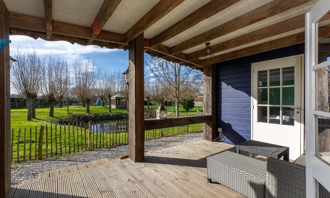 Biggekerke Ski Chalet | Chalet - Dorpsstraat 25 | Biggekerke 'De Weide Blick'