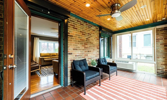 Benton Harbor House | The Cozy Tudor near Silver Beach