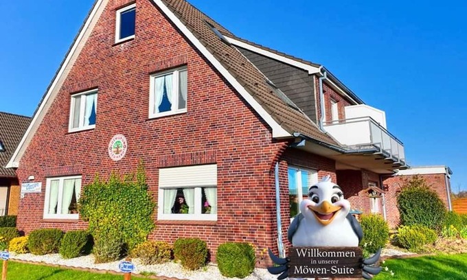 Dunum Apartment | Möwen-suite 2 - Nordsee-suite
