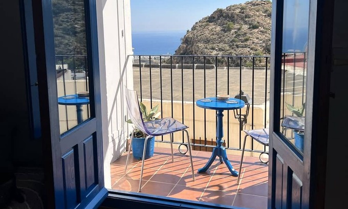 Mojacar Apartment | Edanescapes - La Vista Azul. Sea View Apartment in Mojacar Pueblo, pet Friendly