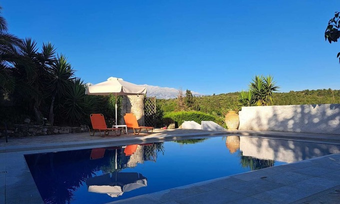Douliana Apartment | Homerez - Nice apartement 2 km away from the beach for 4 ppl. with shared pool