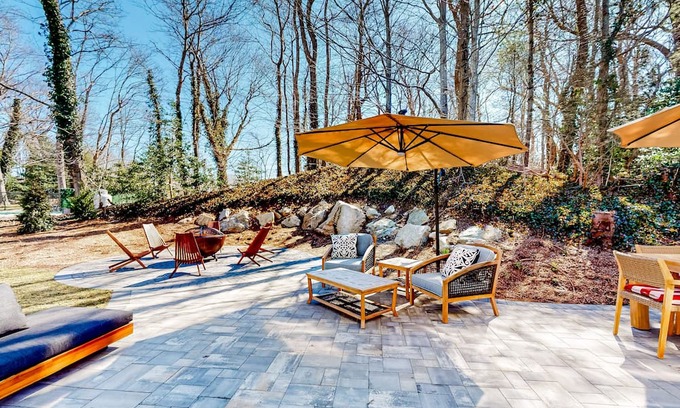 Falmouth House | Newly renovated home near downtown & beaches with firepit, grill, large patio