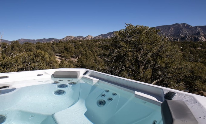 Nathrop House | Canyon Viewhouse - Private residence with relaxing hot tub