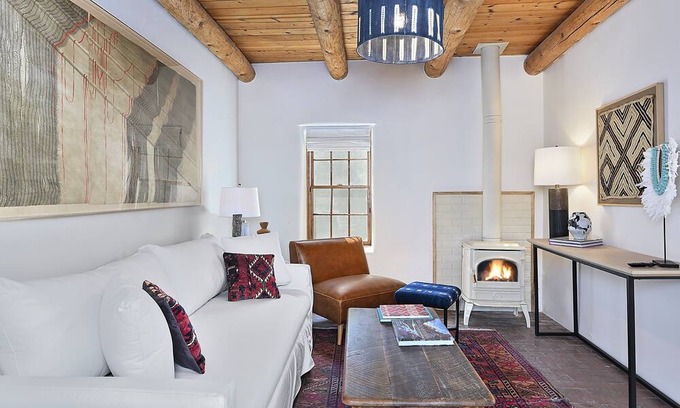 Downtown Santa Fe Bed & Breakfast | Dos Hermanas Casita 4 & 5 | Sleeps 8 | Downtown