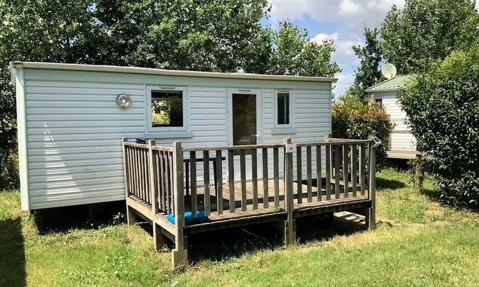 Saint-Denis-du-Payre House | CAMPING O BEAU LAURIER ** - Mobile home with dressing room 4p 42 4 people