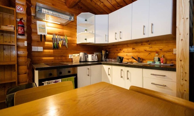 Bronaber Cabin | Rural 3 Bed Log Cabin Getaway in Sunny Mid Wales