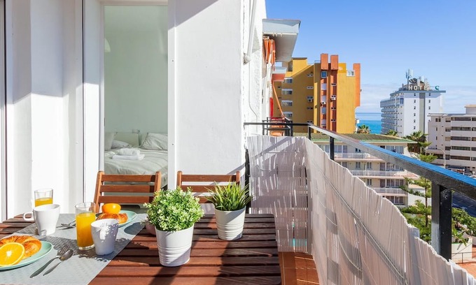 Carihuela Apartment | Sol Montemar 57 - Terrace, Swimming Pool, Parking, 200m from the beach
