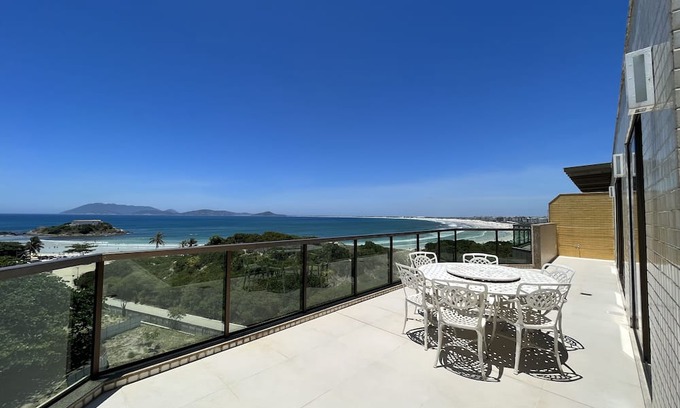 Cabo Frio Apartment | COBERTURA VISTA PANORAMICA
